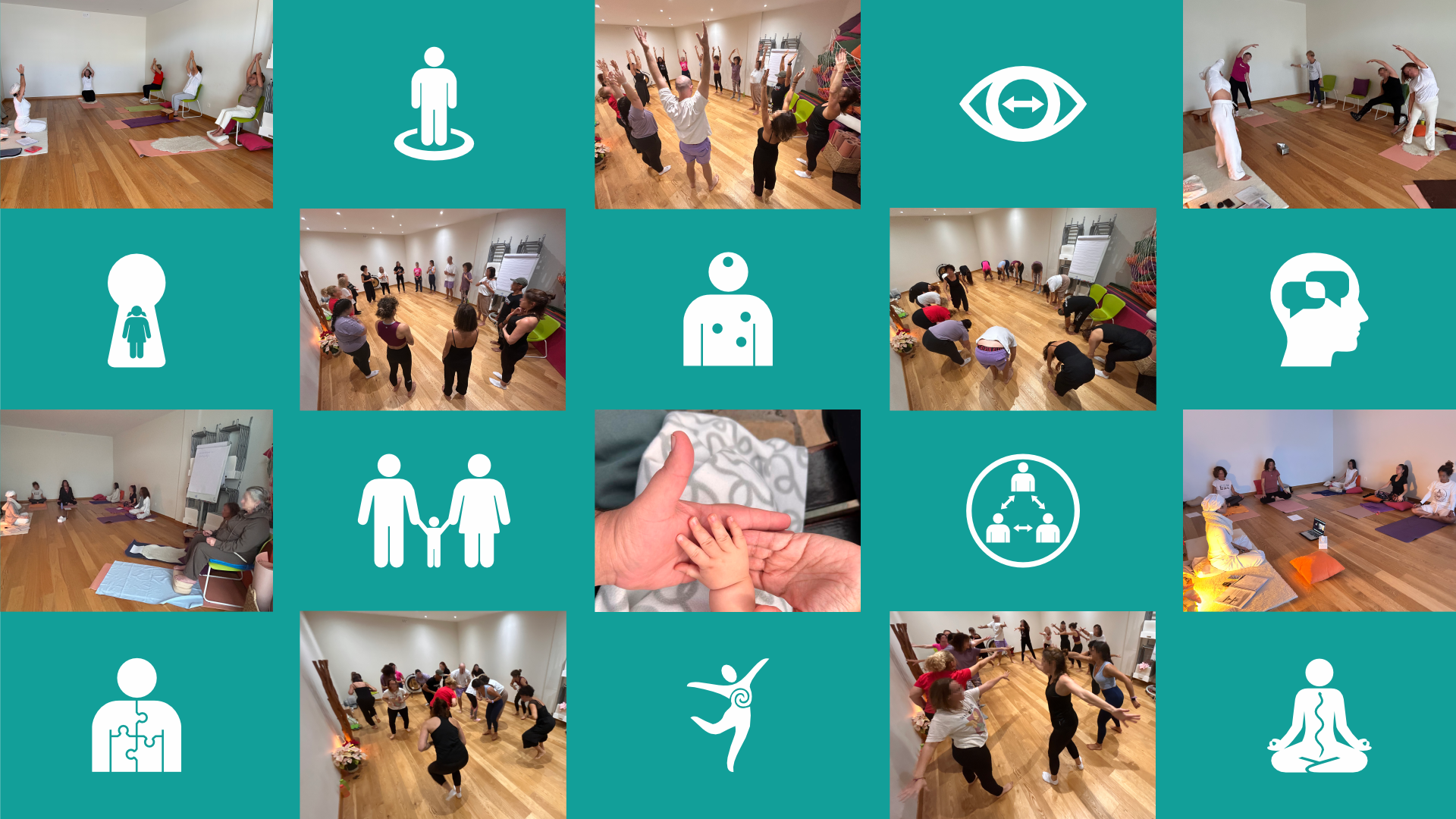 foto portada herramientas terapéuticas collage de varias terapias en las instalaciones del gabinete atta psicologia en gran canaria